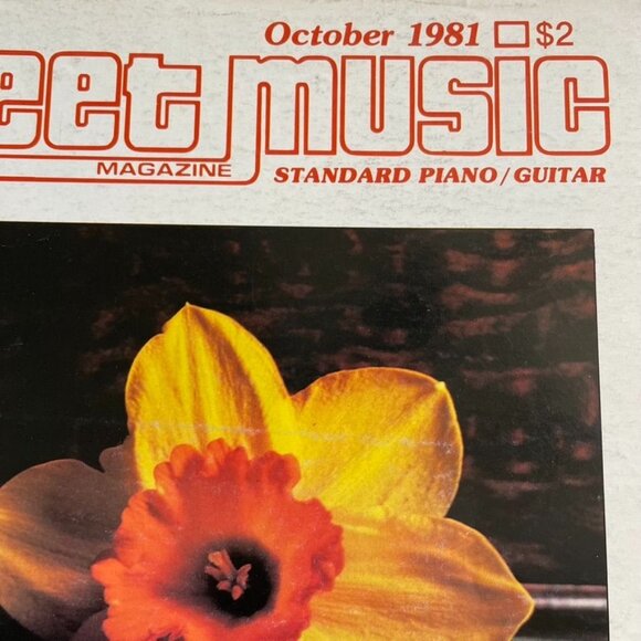 Sheet Music Magazine October 1981 Features 1981 Song Contest Winners u - Picture 3 of 5